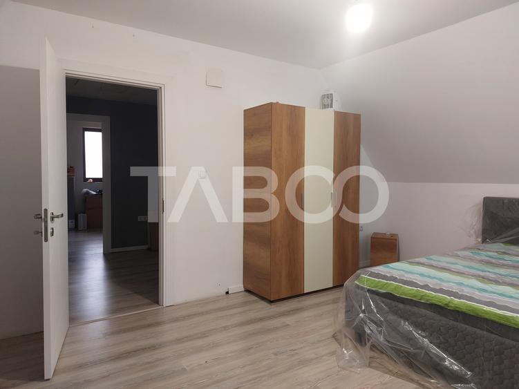 Casa individuala noua 4 camere P+M curte libera 416 Cisnadie