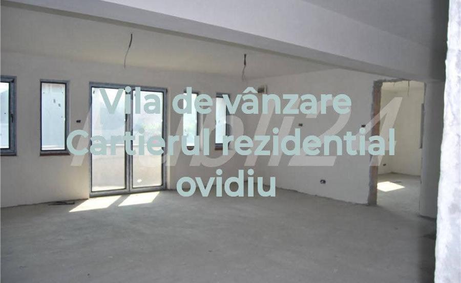 VILĂ SPAȚIOASĂ P+1 ÎN OVIDIU - ZONA REZIDENȚIALĂ STRĂZI ALFABETICE