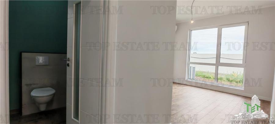 Vila stil mediteraneean, moderna, cu 4 camere ( parter ) si curte generoasa 400m