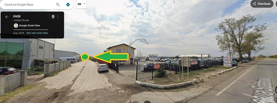 Teren intravilan Soseaua Bucuresti (Spatarului) langa A7 S=4.570mp d=30m