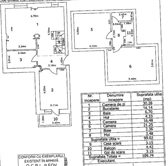Apartament 3 camere tip duplex cu loc de parcare inclus – Bragadiru-Gloriei - 1