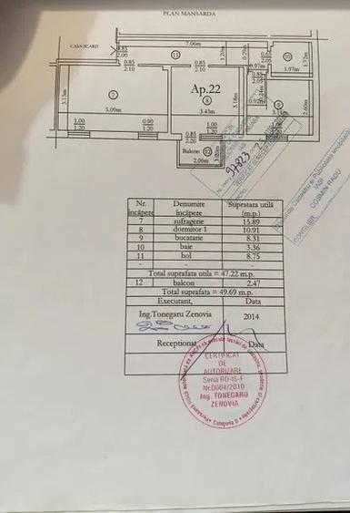 Apartament cu 2 camere decomandat, zona Mircea cel Batran
