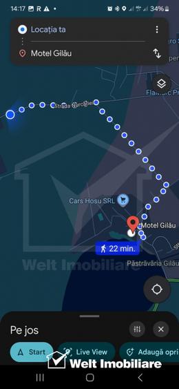 Casa ultrafinisata in mijlocul naturii, gradina amenajata, Gilau