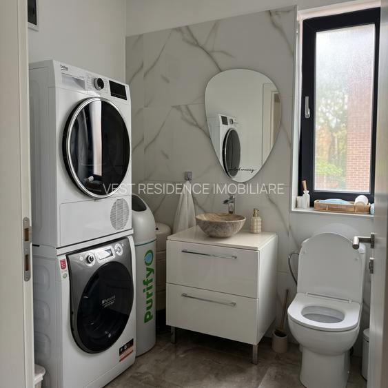 Duplex cu 4 camere, stil mediteranean. Complet mobilat/utilat - 10