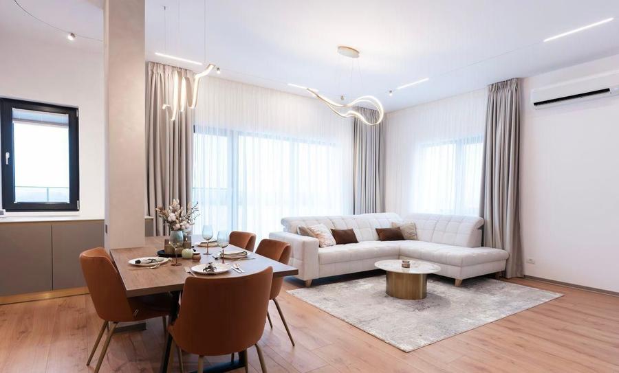 Penthouse spectaculos 4 camere, cu terasă panoramică
