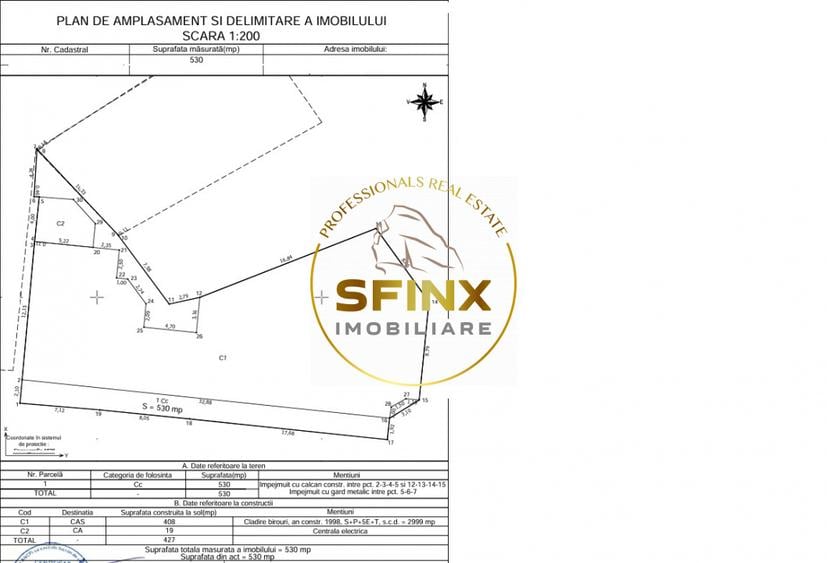 INCHIRIATA-Cladire S-P-5E+TERASA-UNIRII-2305mp-2 minute metrou UNIRII
