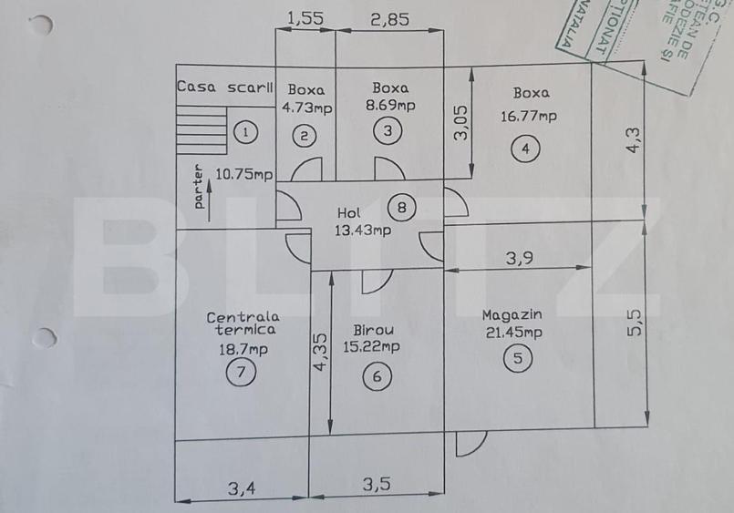 Casă tip Duplex, 300 mp utili, zona Zamca