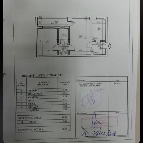 🏡 APARTAMENT 2 CAMERE DE VÂNZARE – IANCULUI – 5 MINUTE METROU – 85.000 €