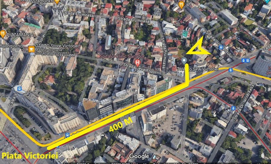Super Pozitie | Teren Piata Victoriei | 1226 mp | CUT: 2 | POT: 50 % |