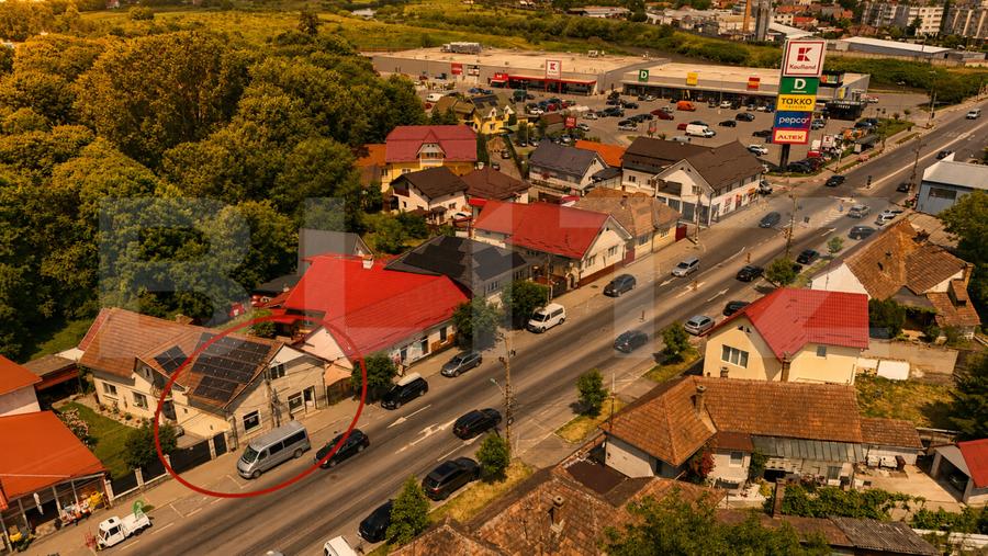 SPAȚIU COMERCIAL lângă Kaufland Reghin – TRAFIC MAXIM, VIZIBILITATE EXCELENT
