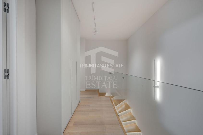 Duplex mobilat utilat,gradina, Tunari parc - 10