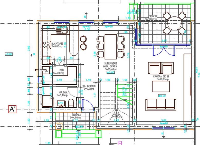 Duplex 4 camere 130mp | 0 comision | Otopeni Ana Aslan | Teren 270mp