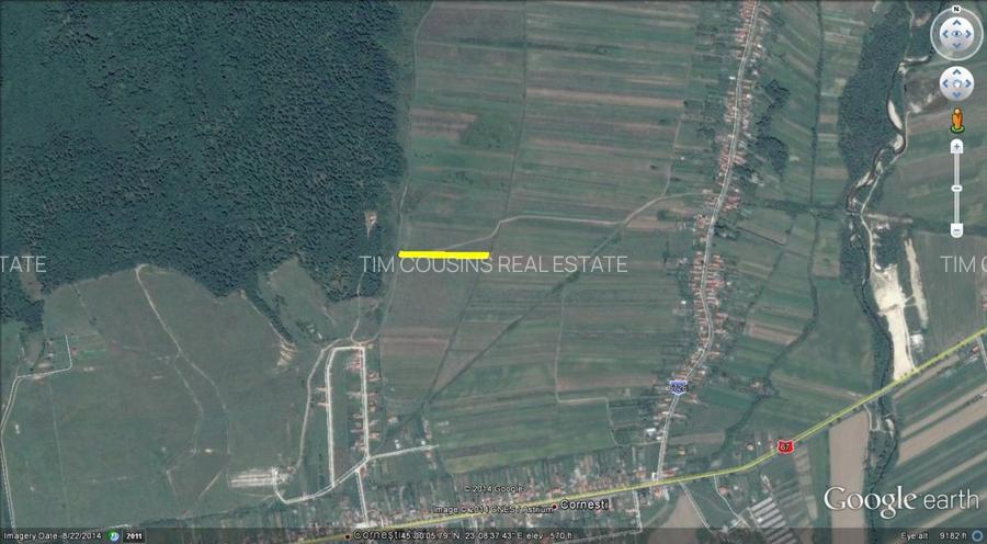 Teren, loc de casă, vânzare 3500 mp Cornesti-Bălești-Gorj, 2 euro mp - 2