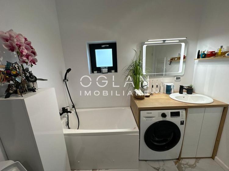 Apartament 3 cam. cu teren 120 MP, la vila