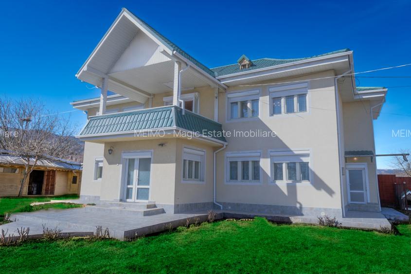 Casă cu etaj în Agăș, eleganță clasică și mobilă sculptată manual în lemn masiv - 2