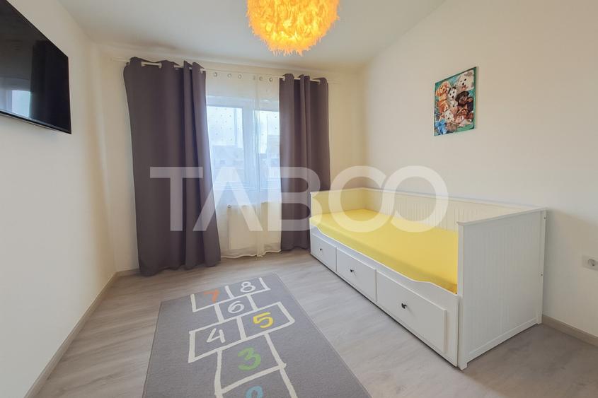 Apartament de vanzare 3 camere 2 bai gradina 74mp si parcare Selimbar
