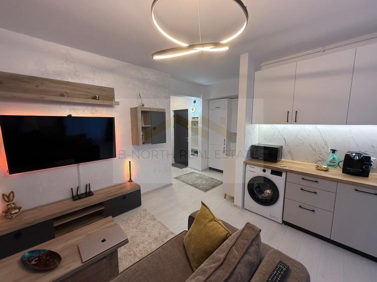 Penthouse 3 camere, terasă panoramică 30 mp | Prima închiriere | Otopeni