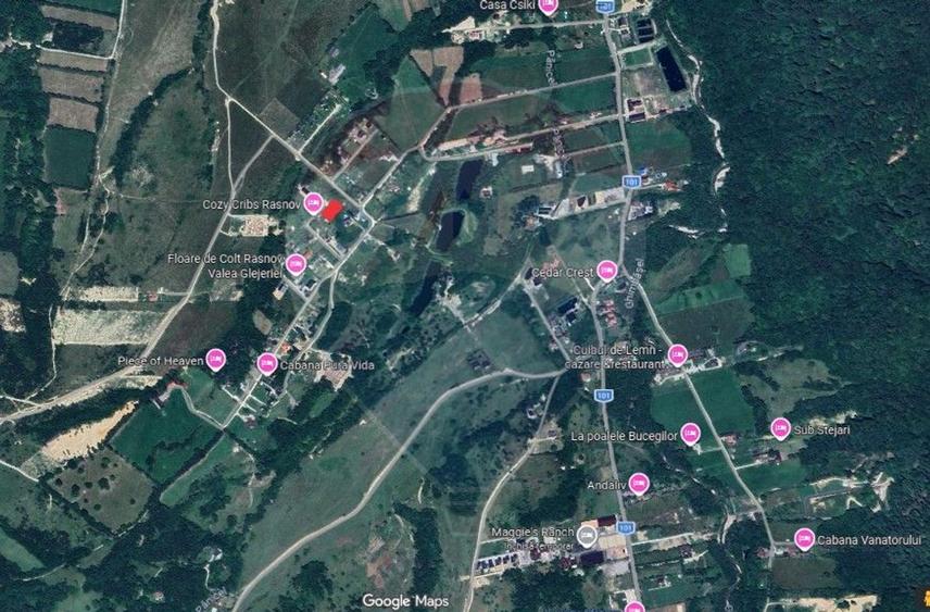 Comision 0! Teren Rasnov Glajerie, Str Lupului, 1000mp