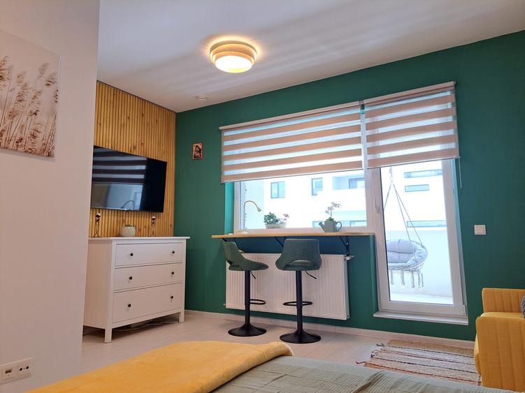 Inchiriere studio 44mp bloc 2024 mobilat si utilat complet
