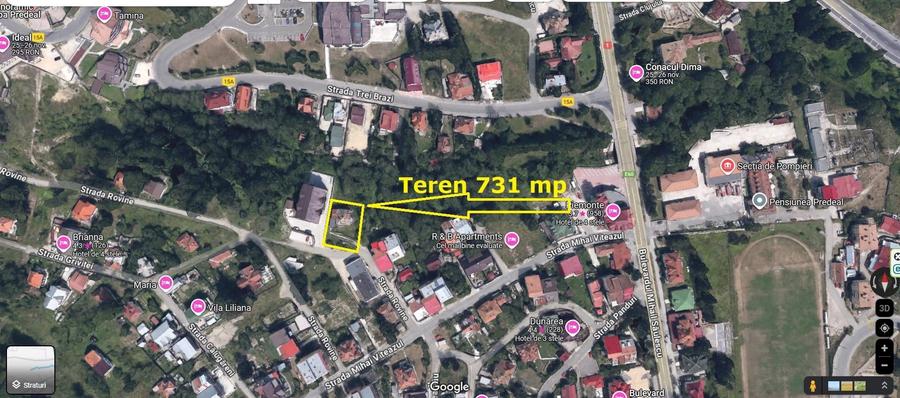 Teren de vanzare la munte - Predeal