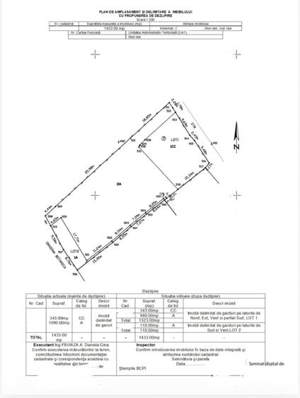 Teren Intravilan 1433 mp Copou Iași cu certificat urbanism - 4