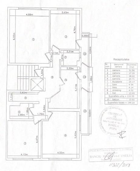 Penthouse 4 camere 134MP | Bucurestii Noi | Loc parcare | Boxa | Mobilat |