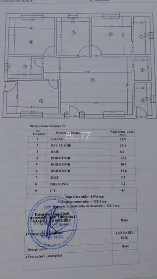 Casa parter, 105.60 mp, 450 mp teren, zona Malu Mare