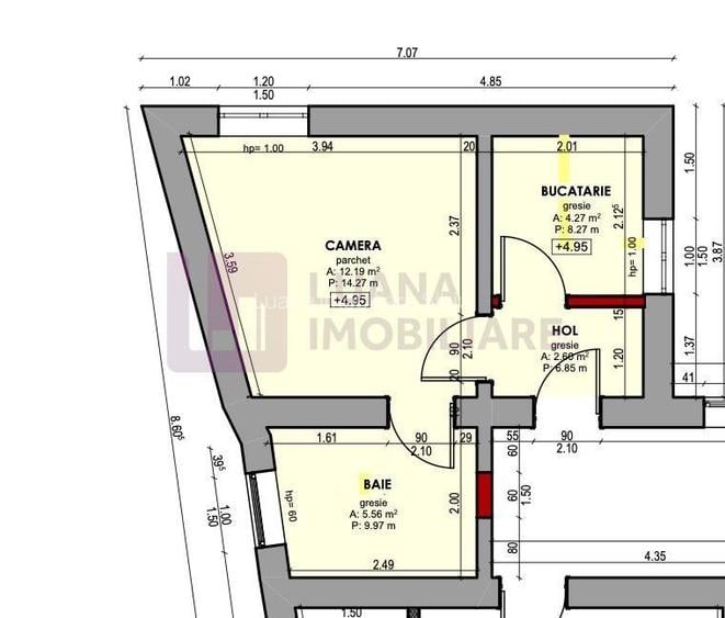 Garsoniera premium de vanzare | Centru | renovata integral | pivnita - 7