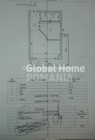 Apartament 2 camere | Baneasa | Terasa 13MP | Mobilat si utilat | - 11