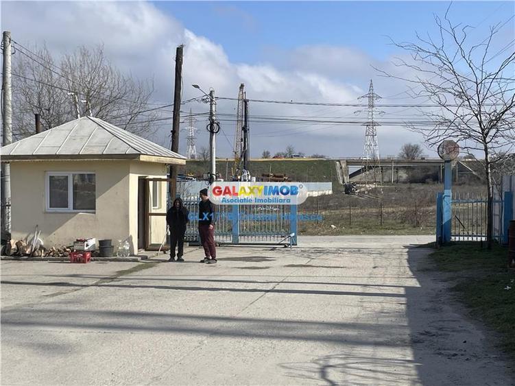 Hala 400 mp Pod Rulant 2T Birouri 100 mp Platforma Betonata 2500 mp