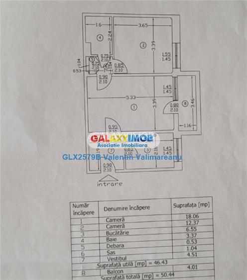 Apartament 2 Camere 1 Decembrie 1918 COD 261 - 3