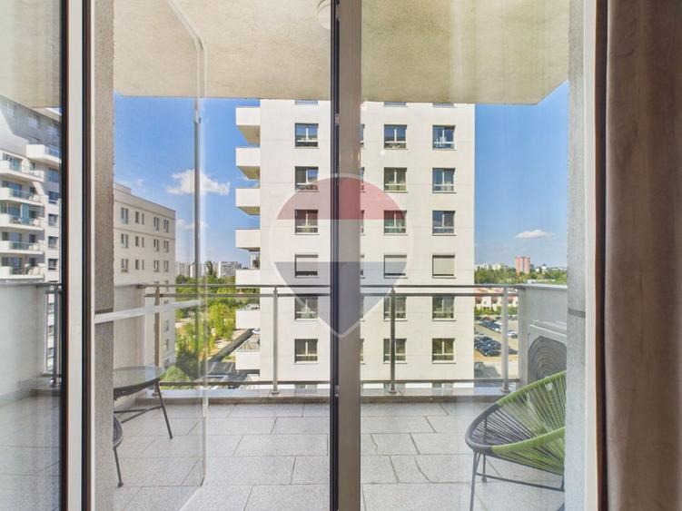 Apartament luminos cu 3 camere, parcare subterana in Luxuria Residence