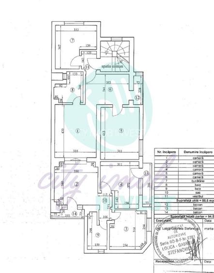 5 camere | 94  mp | Unirii | Ideal firmă / activități profesionale - 3