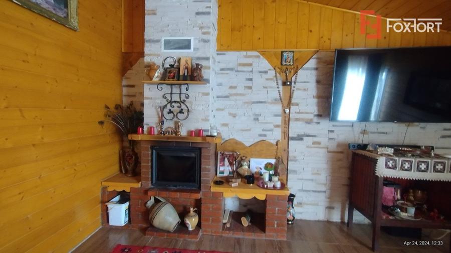 Casa individuala 3 camere, Sacalaz- Cabana cu Semineu
