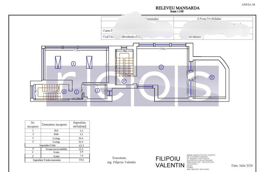 INCHIRERE VILA SPATIU COMERCIAL BIROU CLINICA TITULESCU BANU MANTA 600MP 8 CAMER - 9