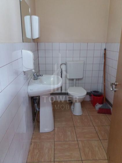 Hala industriala de 530 mp cu spatiu de birouri si baie