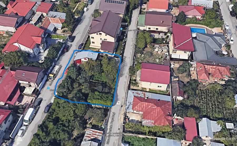 Teren 484 mp  + casă Pipera/Voluntari