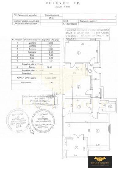 Apartament 3 camere Floreasca | 2 Locuri de parcare - 14