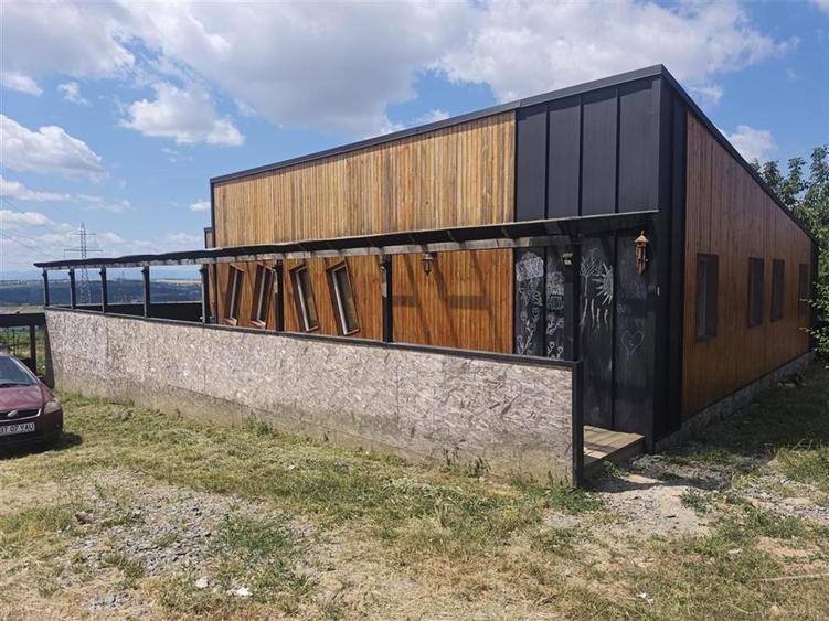 Casa morderna din lemn - Burdujeni