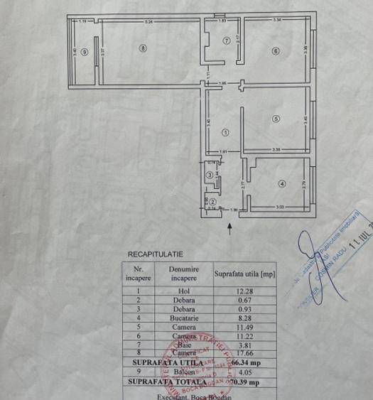 Apartament 3 camere-Alexandru ce Bun-etaj intermediar
