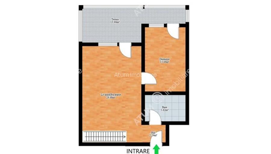 Apartament cu 4 camere decomandate si terasa in cartierul Arhitectilor - 11