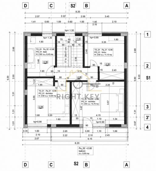 Casa P+1, 4 cam, 350mp teren, toate utilitatile, la rosu! Comision 0%