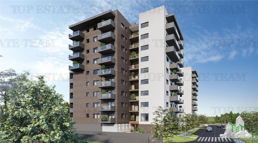 Apartament 3 camere intr-un bloc nou, modern, 71mp utili + balcon,  la 15 minute