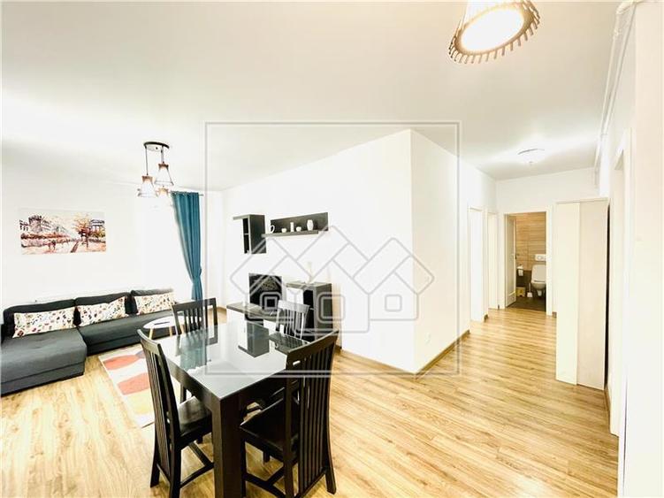 Apartament decomandat - NOU - 3 camere - 67 mp - balcon