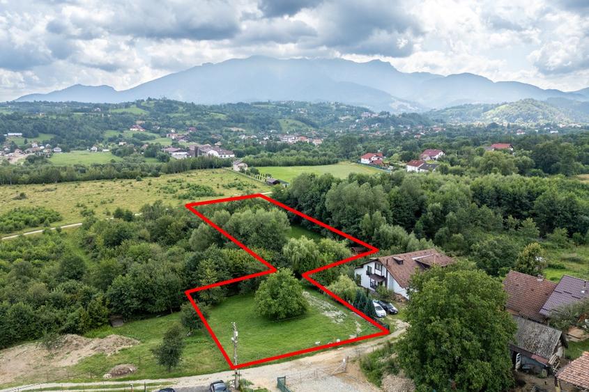 Teren proiect turistic sau casa de vacanta la 6 minute de Castelul Bran