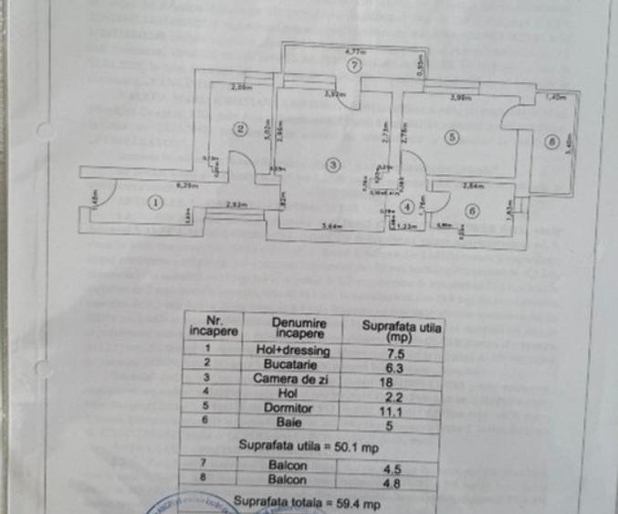 2 Camere | Parcul Carol | Unirii | Bloc 2023