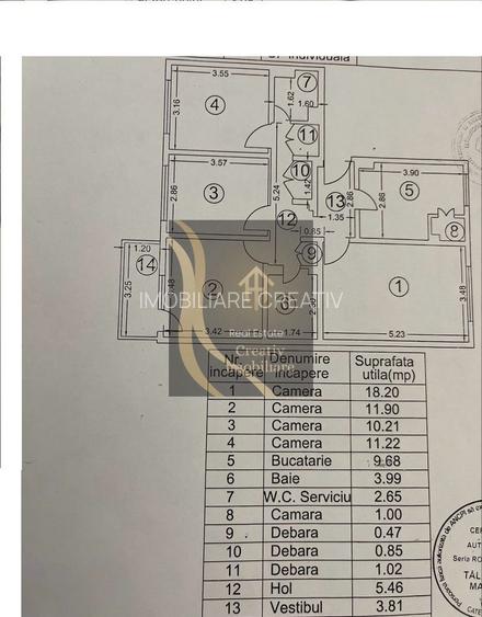 Apartament 4 Camere - Militari Gorjului - Valea Cerbului - 2