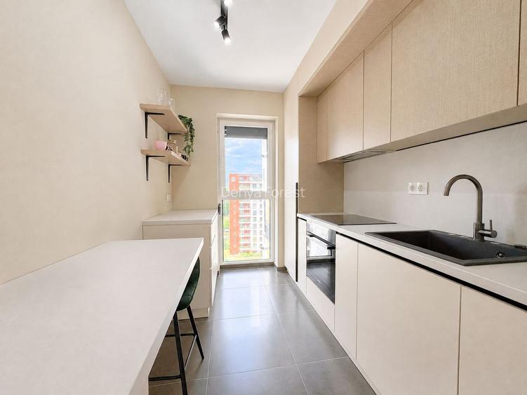 Apartament nou cu 2 camere, bucatarie inchisa | Denya Forest