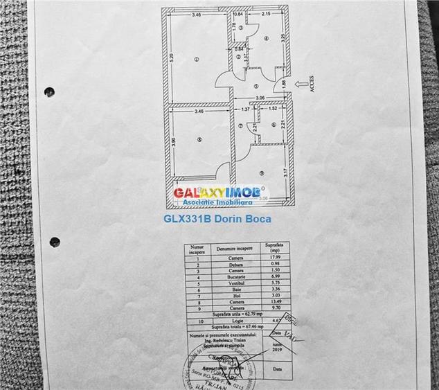 Vanzare apartament 3 camere TITAN (str Fetesti) decomandat, metrou