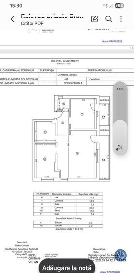 Tomis plus - apartament 3 camere cu loc de parcare inclus